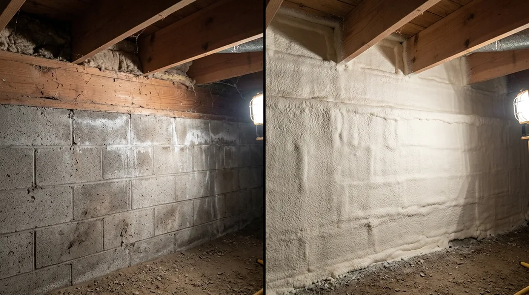 Result spray foam insulation in St. Cloud - St Cloud Spray Foam Insulation