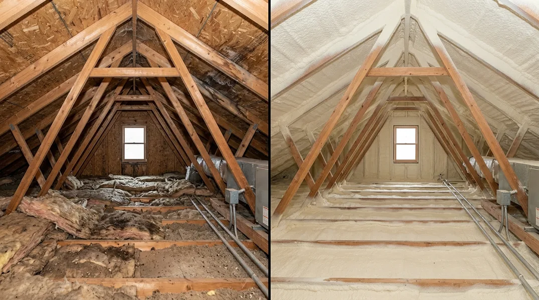 Result spray foam insulation in St. Cloud - St Cloud Spray Foam Insulation