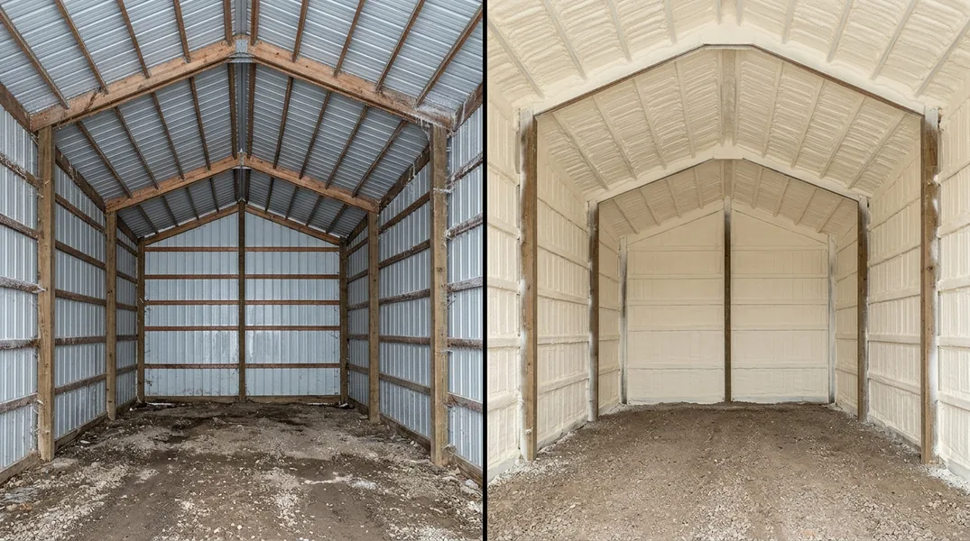 Dairy Barns and Pole Buildings: Stopping Frost and Condensation in Stearns County