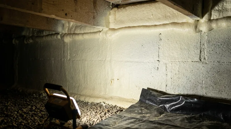Crawl Space Spray Foam Insulation St. Cloud