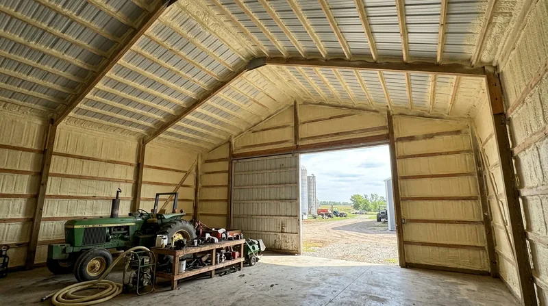 Metal Building & Barndominium Spray Foam St. Cloud